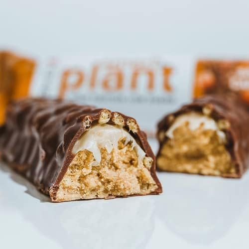 PhD Smart Plant Bar, Salted Caramel, 12 Pack