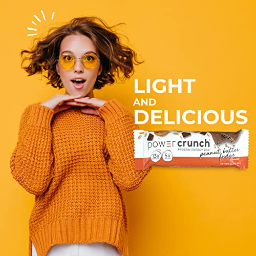 Power Crunch Protein Bar, Peanut Butter Fudge (12-Pack)