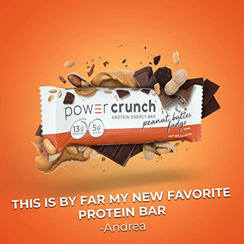 Power Crunch Protein Bar, Peanut Butter Fudge (12-Pack)