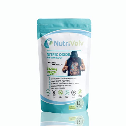 L-Arginine Pre Workout for Athletic Performance | 120 Caps