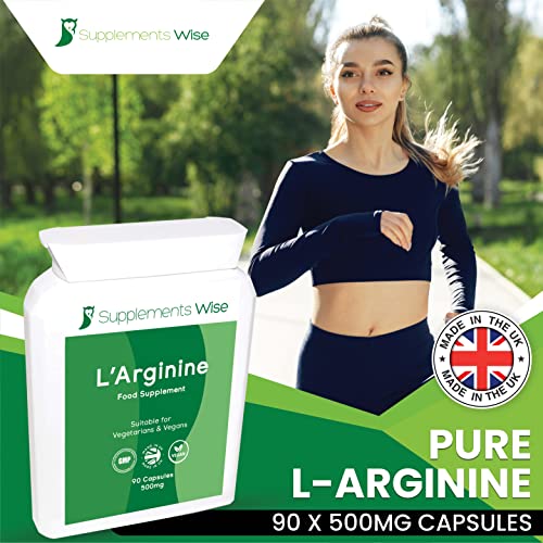 Pure L-Arginine Capsules - Boost Performance and Recovery