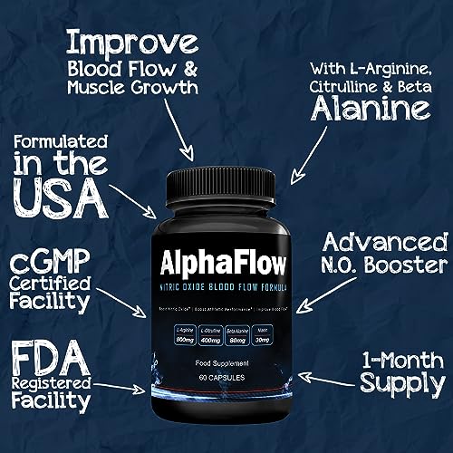 Powerful NO Booster for Muscle Growth | 60 Vege Caps