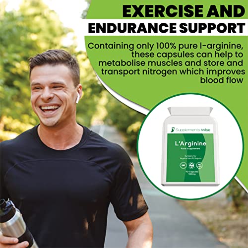 Pure L-Arginine Capsules - Boost Performance and Recovery