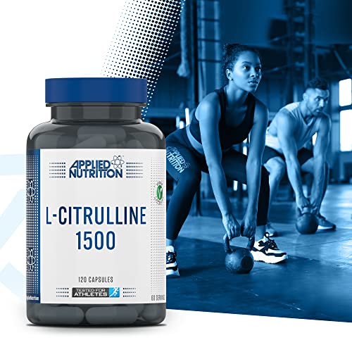 L-Citrulline Capsules - Muscle Pump, Recovery Supplement (60 Servings)