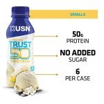 USN Trust 50 Vanilla Protein Shake - 6 Pack