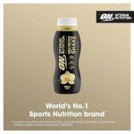 ON High Protein Shake Bottles - Vanilla Flavor