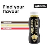 ON High Protein Shake Bottles - Vanilla Flavor