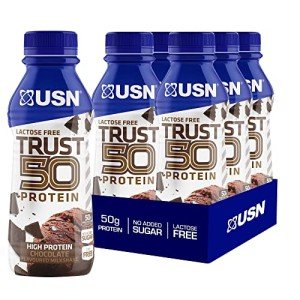 USN Trust 50 Ready-to-Drink Protein Shakes - Chocolate