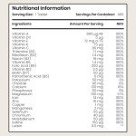 VitaBright High Strength Vegan Multivitamins for Adults