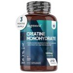 3000mg Creatine Monohydrate Tablets – Vegan & Keto
