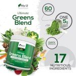 Super Greens Powder - 17 Superfoods - Vegan Formula