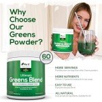 Super Greens Powder - 17 Superfoods - Vegan Formula