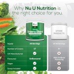 Super Greens Powder - 17 Superfoods - Vegan Formula