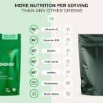 Inspiriko Super Greens Powder with 18 Superfoods