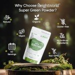 Organic Super Greens Powder – 9 Natural Greens Mix