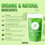 Organic Super Greens Capsules - Energy Boost Blend