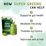 Organic Super Greens Powder for Energy & Immunity