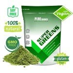 Vegan Super Greens Powder with 18 Superfoods