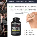3000mg Creatine Tablets - 120 Vegan Capsules
