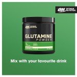 Optimum Nutrition Unflavoured Glutamine Powder, 630g