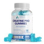 Creatine Gummies 5000mg for Muscle Growth - Blueberry