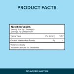 Bettervits Pure Creatine Monohydrate - Unflavoured 60 Servings