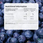 Vegan Blueberry Creatine Monohydrate Gummies, 5000mg