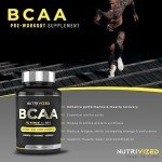 Nutrivized BCAA + Glutamine - 90 Vegan Capsules