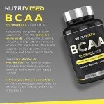 Nutrivized BCAA + Glutamine - 90 Vegan Capsules