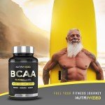 Nutrivized BCAA + Glutamine - 90 Vegan Capsules