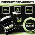 Vegan BCAA 2:1:1 - 3000mg - 425 Tablets