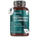 Vegan Multivitamin Tablets for Men & Women 400ct