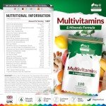 Daily Multivitamin Tablets for Men & Women - 180 Count
