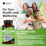 High Strength Vegan Multivitamin Tablets for Active Adults