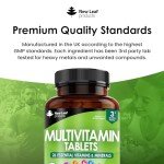High Strength Vegan Multivitamin Tablets for Active Adults