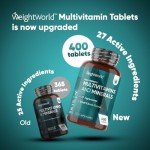 Vegan Multivitamin Tablets for Men & Women 400ct