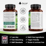 High Strength Vegan Multivitamin Tablets for Active Adults