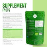 Organic Super Greens Capsules - Boost Energy & Detoxify