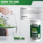 Organic Super Greens Powder for Gut Health - 300g