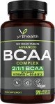 Vegan BCAA Tablets - 1500mg, 180 Tablets