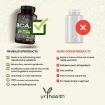 Vegan BCAA Tablets - 1500mg, 180 Tablets