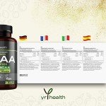 Vegan BCAA Tablets - 1500mg, 180 Tablets