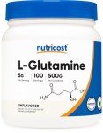 Nutricost L-Glutamine Powder - Unflavoured 500g