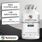 Nutriodol Creatine Monohydrate Capsules for Muscle Recovery