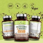 Vegan Multivitamins with B12, D3, K2 & Minerals