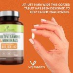 Vegan Multivitamins with B12, D3, K2 & Minerals