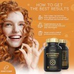 A-Z Multivitamins with Turmeric - 180 Vegan Tablets