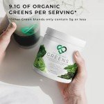 Organic Greens Supplement - 30 Servings, Unflavoured