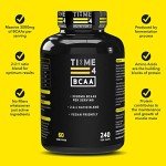 Time 4 BCAA - 240 Vegan Capsules for Muscle Growth
