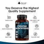 3000 mg Vegan Creatine Capsules - 180 Count